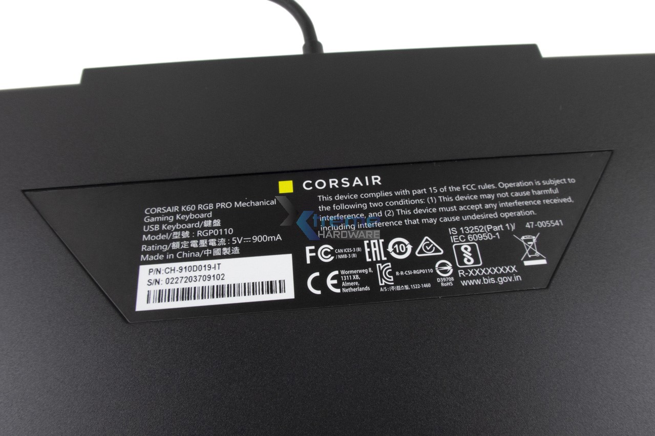 Corsair K60 RGB PRO 13 53528