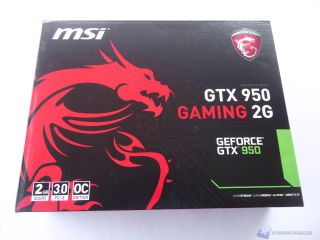 MSI GTX 950 Gaming 2G 1
